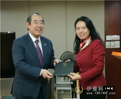 Tan Ronggen, former president of Lions Club International, visited shenzhen Disabled Persons' Federation news 图9张